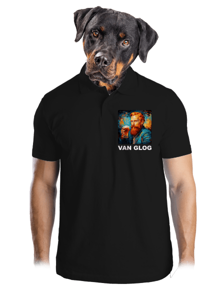 Van Glog pánská polokošile Black