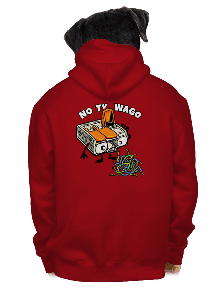 Wago svorka pánská mikina na zip Red