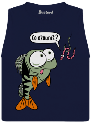 Co okouníš? dámské tílko volné Navy