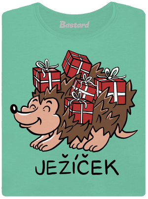 Ježíček dámské tričko premium Mint Mal