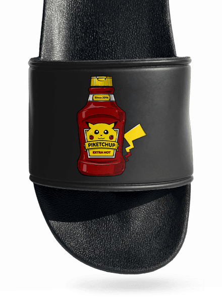 Piketchup pantofle Black