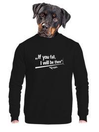 unisex mikina bez kapuce