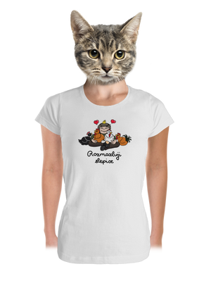 Rozmazluji slepice dámské tričko premium White