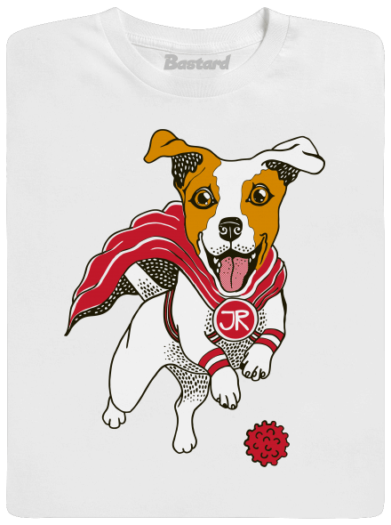 Jack Russell pánské tričko White