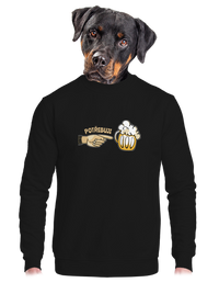 unisex mikina bez kapuce