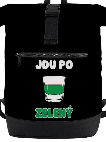 Jdu po zelený batoh Black