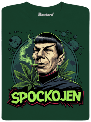 Spockojen pánské tričko Bottle Green