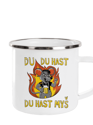 Du hast myš plecháček White