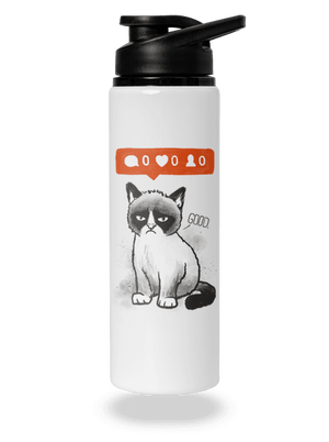 Grumpy lahev na vodu White