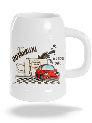 Dotankuju a jedu půllitr White