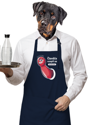 Člověče vzepři se zástěra Navy