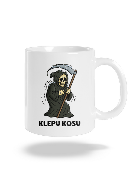 Klepu kosu klasický hrnek White
