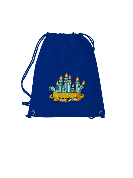 Svíčková vak Royal Blue Mal