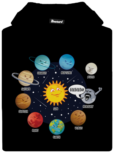 Mercury dětská mikina klokanka Black