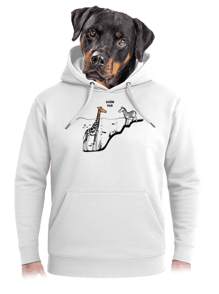 Stačím, pojď unisex mikina premium Snowwhite
