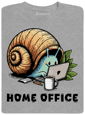 Šnekův home office pánské tričko Sport Grey