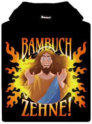 Bambuch žehne dámská mikina klokanka Black