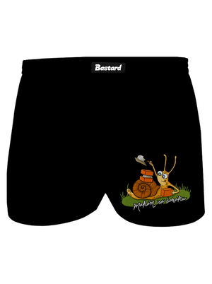 Makám na baráku pánské trenky Black