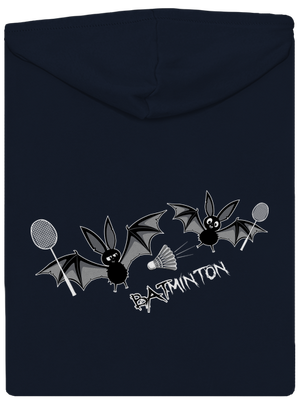 Batminton dámská mikina na zip Navy Mal