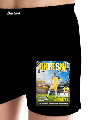 Fotbalová hvězda pánské trenky Black