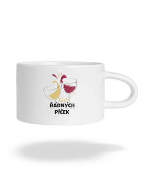 Klub řádných píček hrnek makronka White