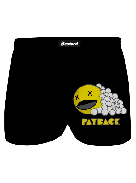 Payback pánské trenky Black