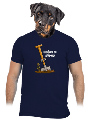 Občas si rýpnu pánské tričko Navy