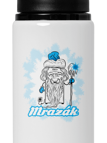 Mrazák lahev na vodu White