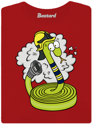 Hadice samice dámské tričko s lemem Red Mal