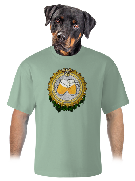 Pivní horoskop: Beran unisex tričko oversized Sage