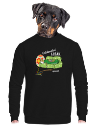 unisex mikina bez kapuce