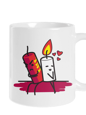 TNT klasický hrnek White