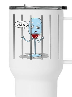 Jsem vinen termohrnek White