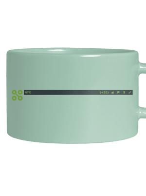 NYX lišta hrnek makronka Mint Macaron