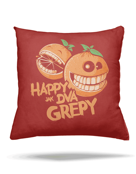 Happy grepy polštář