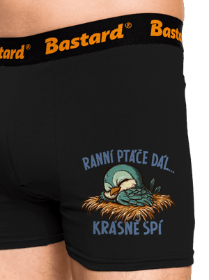 Ranní ptáče spí boxerky Black