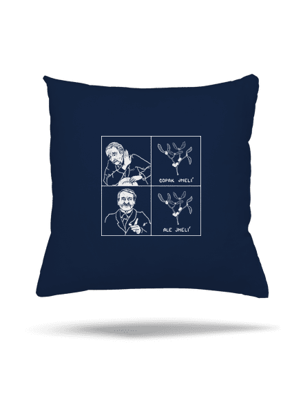 Cimrman: Copak jmelí polštář Dark Navy