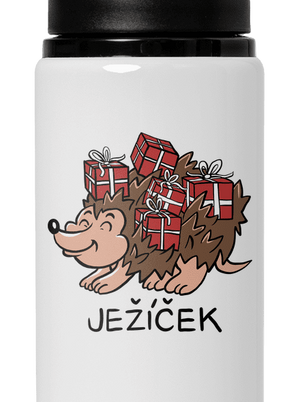 Ježíček lahev na vodu White