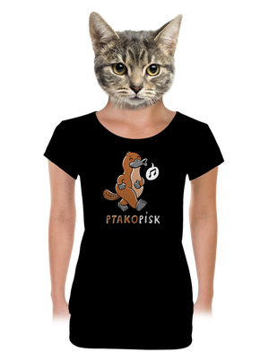 dámské tričko s lemem