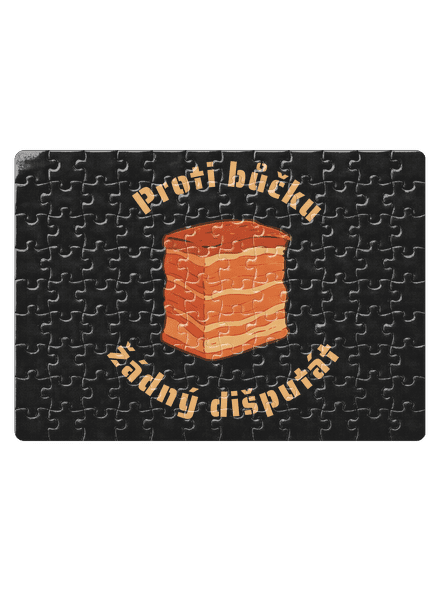 Proti bůčku žádný dišputát puzzle White
