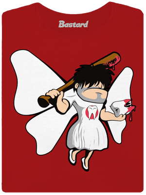 Zoubková víla dámské tričko premium Red Mal