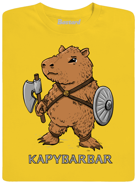 Kapybarbar dětské tričko Gold