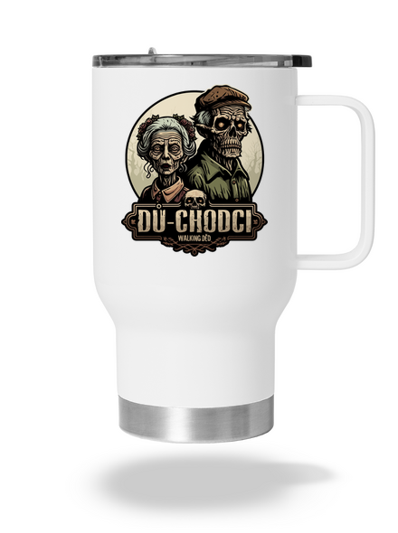 Dů-chodci termohrnek White