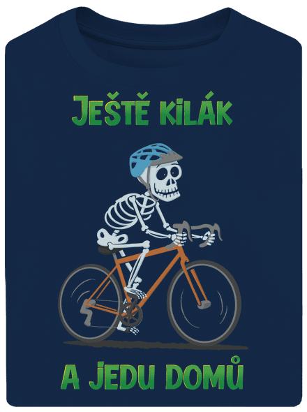 Ještě kilák unisex tričko oversized Midnight Blue