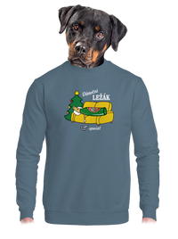 unisex mikina bez kapuce