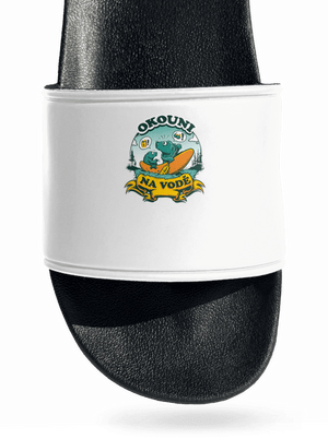 Okouni na vodě pantofle White