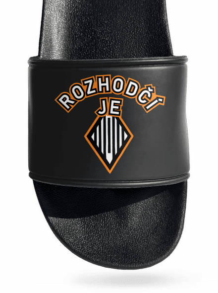 Rozhodčí pantofle Black