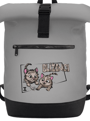Kočičí horoskop: Blíženci batoh Grey Marl