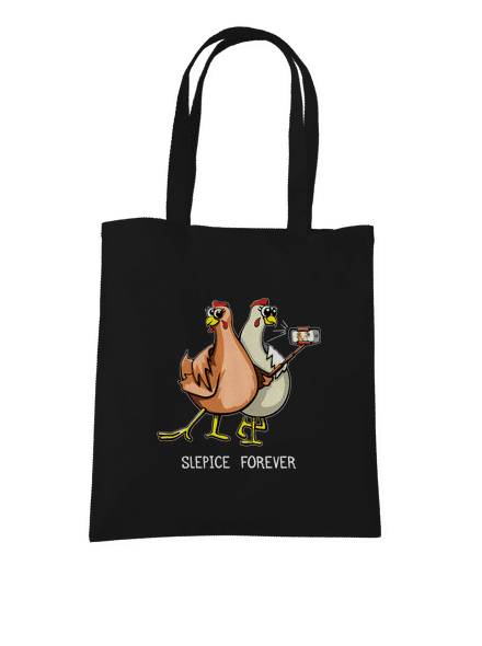 Slepice forever taška Black