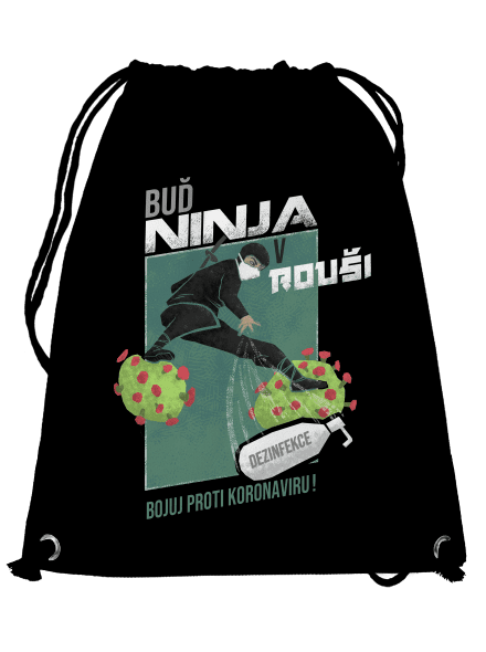Ninja v rouši vak Black